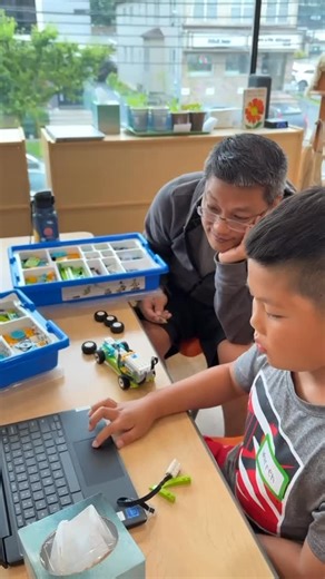 STEM for Kids | NJ Summer Camps, Tech Classes, Robotics & Coding on Instagram: "Discover the joy of learning as you build and program LEGO robots with your child! This family-friendly event combines creativity, teamwork, and early STEM skills — all in a playful and engaging environment. A perfect Sunday adventure for curious minds and their parents! 📚🤖 Age: 5 – 7 years + 1 adult Date & Time: January 25, 3:00 – 4:00 PM Capacity: Up to 10 kids (one parent per child) Location: 2024 Center Avenue,