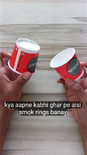 " Smoke Ring Trick 😱🔥"