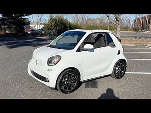 2017 Smart ForTwo Convertible Walk Around and Drive