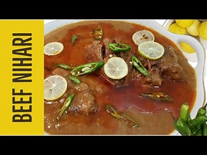 Quick and Easy Special Beef Nihari Recipe | Chef Zakir's Style Nihari Recipe | نہاری بنانے کا طریقہ