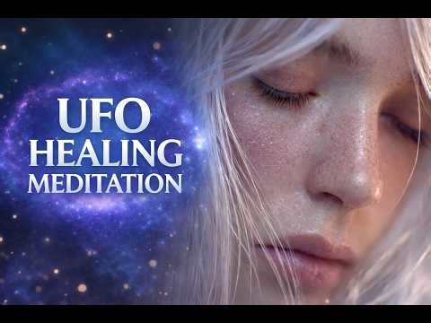 Pleiadian Meditation UFO Healing Journey | Deep Relaxation & Starseed Light