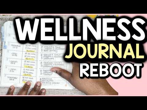 CHANGING UP MY WELLNESS PLANNER