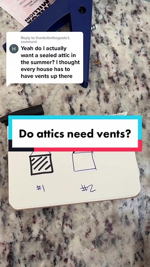 Replying to @thanksforthegoats when I say “insulation” I mean insulation air sealed #buildingscience #vents #atticinsulation #weatherizeyourhomes #climatereadyhome #attic #atticremodel