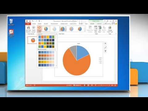 How to Make a Pie Chart in PowerPoint 2013