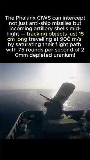 Phalanx Doesn't Just Kill Missiles. It INTERCEPTS Artillery