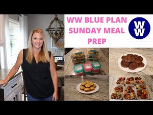 WW BLUE PLAN MEAL PREP!! TACO SOUP, MEXICAN MEATLOAF, CORN MUFFINS, CHOCOLATE PROTEIN COOKIES!!