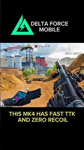 MK4 BEST BUILD ZERO RECOIL DELTA FORCE MOBILE #deltaforcemobile #deltaforce