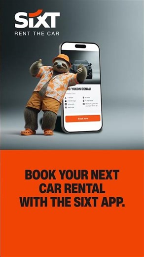 Rent easy and stress-free with SIXT!