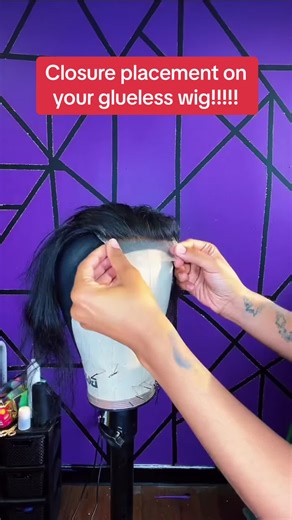 Closure Placement on Sewing Machine Wigs for Beginners