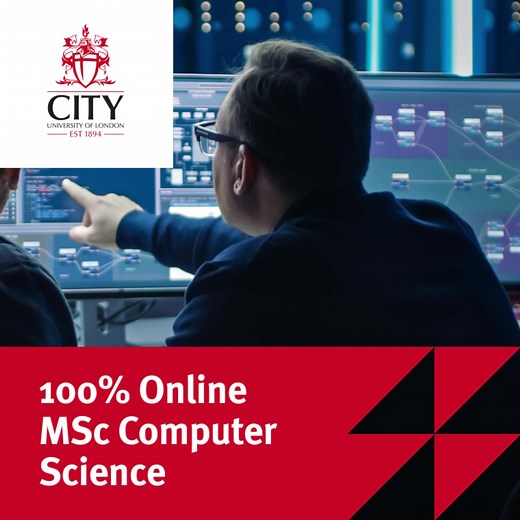 100% online MSc Computer Science. City, a leading-edge university in science & technology. Learn on-demand 24/7. | City St George’s, University of London