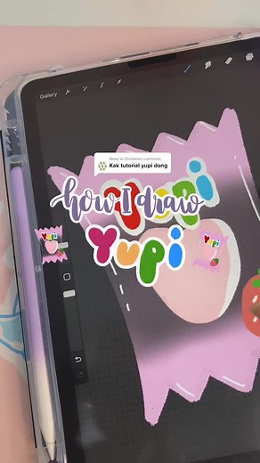 How to Draw Yupii on Procreate with a Stylus Pen | Goojodoq Gen 12 Tutorial