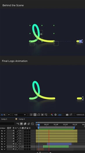 Ujjwal Khatri on Instagram: "Stop using old animation techniques... ⚡ Upgrade your art animation to match the growing world of Ai, create something that Ai cannot match. This logo animation was created in Adobe Aftereffects, using a simple connection path to null technique. Modern art, modern brand needs modern and precise animation. Make your brand stand out with some new and unique animations. DM or link in Bio. #logo #animation #brand #motiongraphics #graphicdesign @adobe @ujjwalkhatri_12"