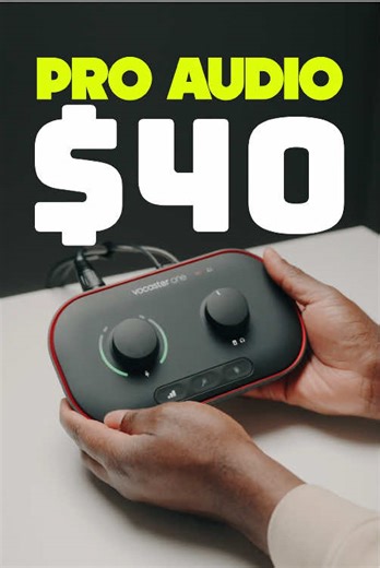 Best Budget Audio Interface for $40 #Focuseite #Vocaster #Budget #AudioInterface