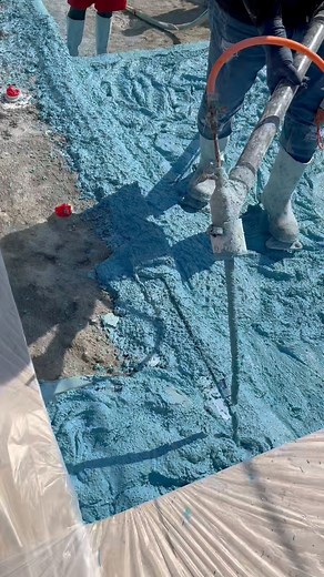 Do you think it will be a Light or Dark final color!? Comment below 👇 Plaster color: Wet Edge Technologies. #poolplaster #satisfying #blue #watercolor #exterior #outdoors #viralreelsfacebook #explore | JR Pool Plastering&Tx Gunite