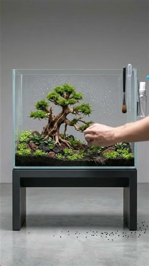 This BONSAI TREE AQUASCAPE is INSANE 🤯🌳