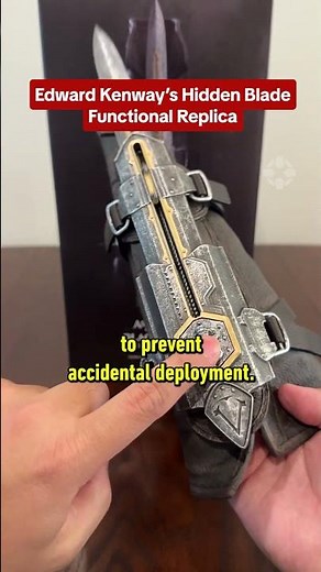 The official hidden blade from Assassin's Creed: Black Flag