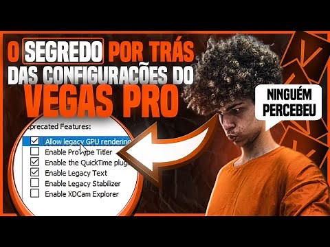 Melhores CONFIGURAÇÕES OBRIGATÓRIAS que você tem que SABER no Sony Vegas (GUIA COMPLETO INICIANTE)