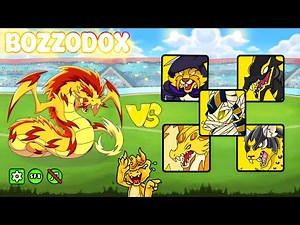 Bozzodox Vs All Electric Legendaries | Dynamons World