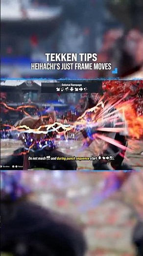 How To Do Heihachi’s JUST FRAME Moves ✨⚡