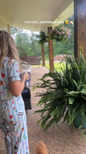 “I’m rich because…” Not because of a number in the bank. But because of this life we built. Because of a porch we dreamed about. Because Saturday mornings come with slow coffee and no alarms. Because I get to do life with someone I still want to sit next to every morning. It’s waking up and not dreading your day. Give me this kind of rich any day. #goldenhourgirlies🦋 #over40andthriving #lifeblog | Krystal Dearman