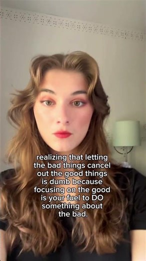 stop letting the negative filter everything