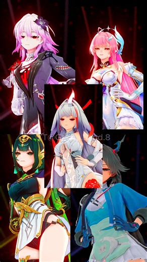 THE ULTIMATE MMD #honkaistarrail #wutheringwaves #zenlesszonezero #genshinimpact #arknightsendfield