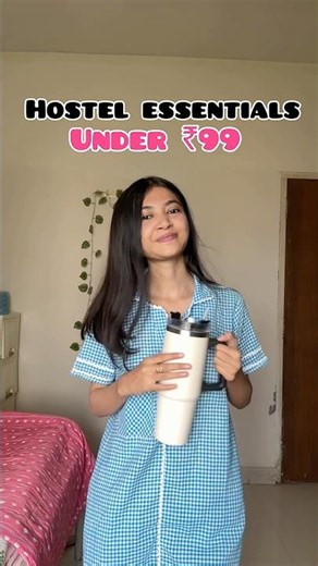 Hostel essentials under ₹99 #hostelessentials #hostellife #viral #shorts #mbbs #students #packing