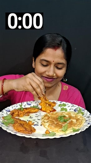 Fish 🐟 Fry EGG OMELETTE Eating Challenge #youtubeshorts #shortsfeed #asmr #shorts #mukbang