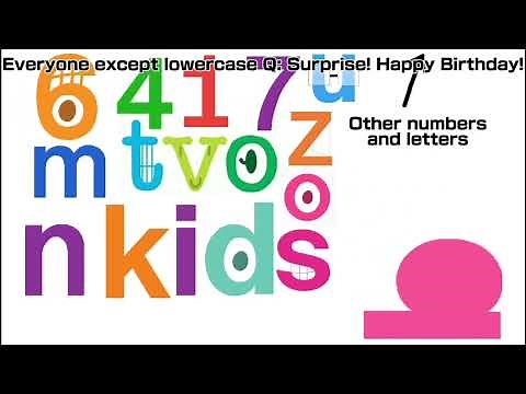 TVOKids logo bloopers: Happy Birthday Q