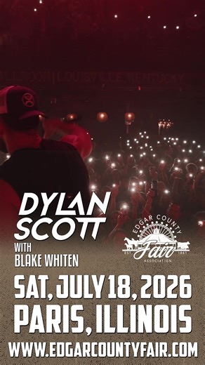 @DylanScott @Blake Whiten coming to the Edgar County Fair this July!! #illinois #grandstandevents #edwardsmarketing #concerts #countrymusic
