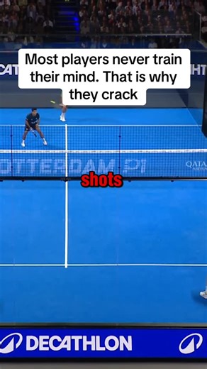 Dominate the Dink | Padel Mindset on Instagram: "You don’t lose padel because you “need more lessons”. You lose because your head goes to pieces the second it matters. • Miss one volley → you rush the next 3 • Go a break down → you start forcing winners • Partner makes an error → you get silent and tight • Opponents get a run → you mentally fold That’s not technique. That’s mental game. My Mental Game Blueprint gives you the exact stuff pros do that nobody teaches: confidence routines, reset scr