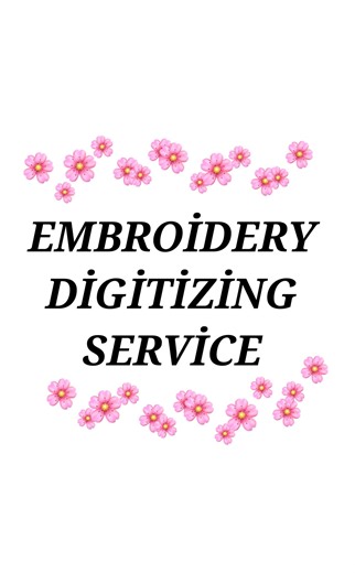 Embroidery Digitizing Service , Vector Conversion to PES & DST File - Etsy
