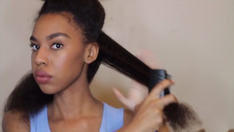 Natural Hair | Big Wand CURLS!