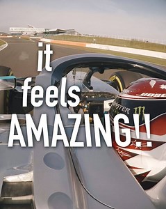 5.3M views · 6K shares | That first lap feeling!  Lewis Hamilton #WelcomeW10 | Mercedes-AMG Petronas F1 Team | Facebook