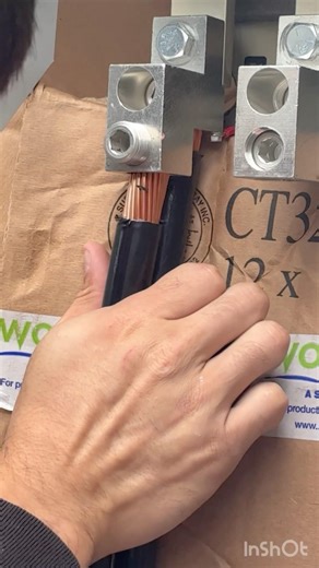 Landing a parallel set up for a 120KW generator #journeyman #electrician #masterelectrician