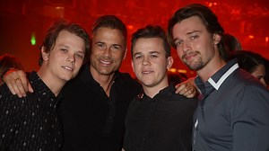 Rob Lowe Celebrates His Son's 21st Birthday In Las Vegas