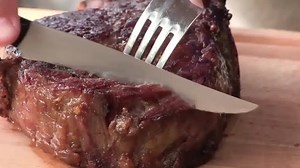 Nothing beats a sizzling 2.5 inch steak in a pit barrel cooker. Sorry, world peace. #grill (via Ballistic BBQ) Full recipe here: http://taste.md/1HyZ50d | Tastemade