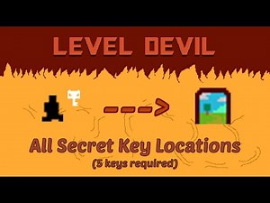 Steam Community :: Video :: Level Devil (PC, 2025) | All Secret Keys Location