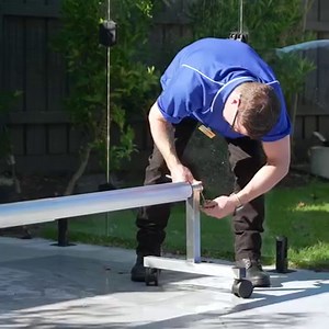 Prepare for El Niño with a custom solar pool cover and roller for your pool! Prevent heat loss and water evaporation and SAVE on chemicals, water, and energy costs this summer ☀ | Clark Rubber | Facebook