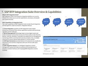 SAP BTP Integration Suite CPI Online training