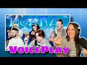 So fun!! | MOANA MEDLEY | VoicePlay Feat. Rachel Potter | Reaction