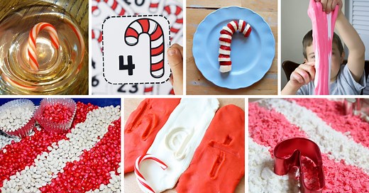 Candy Cane Activities for Preschool and Kindergarten