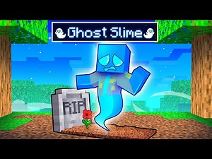 Slime Block DIED and Became a GHOST in Minecraft!