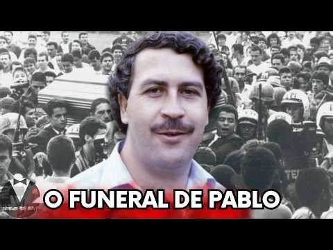What happened at Pablo Escobar's funeral?