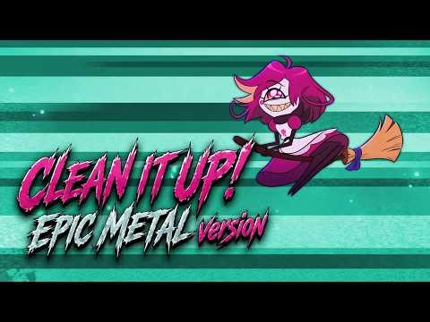Hazbin Hotel - Clean it Up! — EPIC METAL VERSION 🔥 (Niffty Cover)