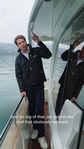 2.4K views · 45 reactions | Wide. Protected. Smart. ⚓️ Greenline 40’s sidewalks offer comfort and safety, while the extended roof provides extra shade and space for more solar power. Less heat, less AC, more efficient cruising. #GreenlineYachts #greenline #greenline40 #features #solar #solarpower #solaryacht #yacht #yachtlife #design #HybridYachting #SmartDesign | Greenline Yachts | Facebook