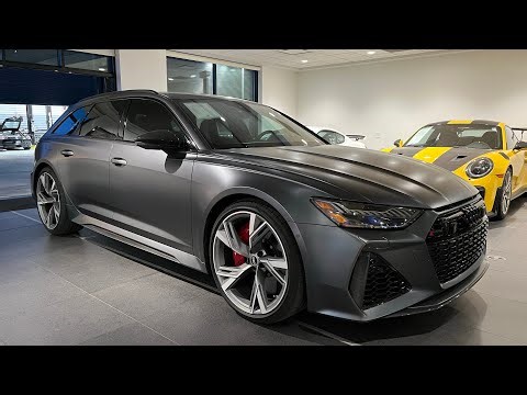 Audi RS6 Avant Walkaround – Daytona Gray Pearl Effect w/ Stealth PPF!