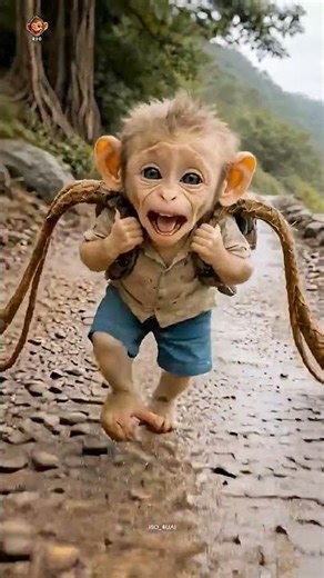 baby monkey rio 🐒 Monkey Saved an Entire Bus… This Will Make you shock 🤯