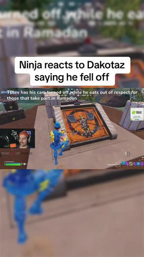 Ninja Falls Off Cliff | Epic Fortnite Fail