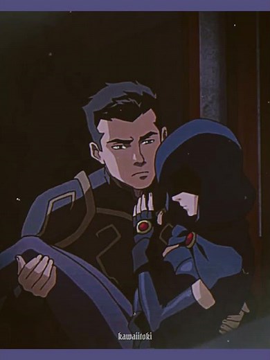 DamiRae ❤️💜 #damirae #damianwayne #raven #edit